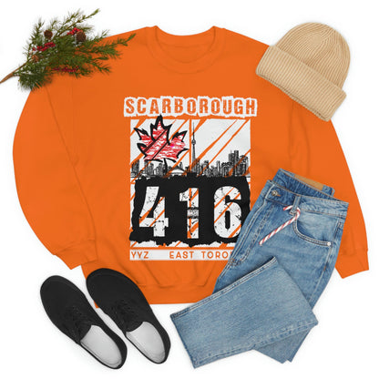 Unisex Sweatshirt Scarborough 416 Toronto Printify