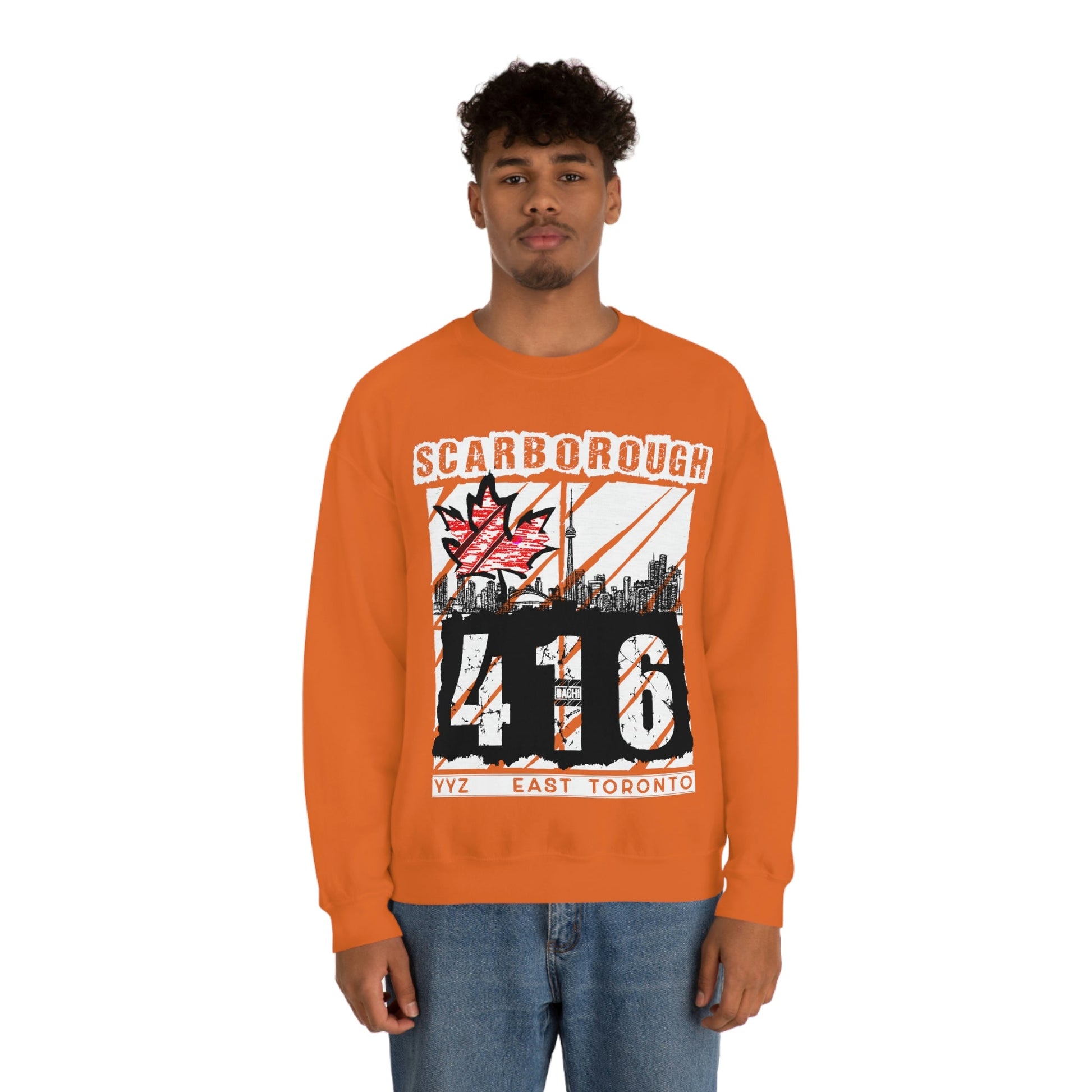 Unisex Sweatshirt Scarborough 416 Toronto Printify