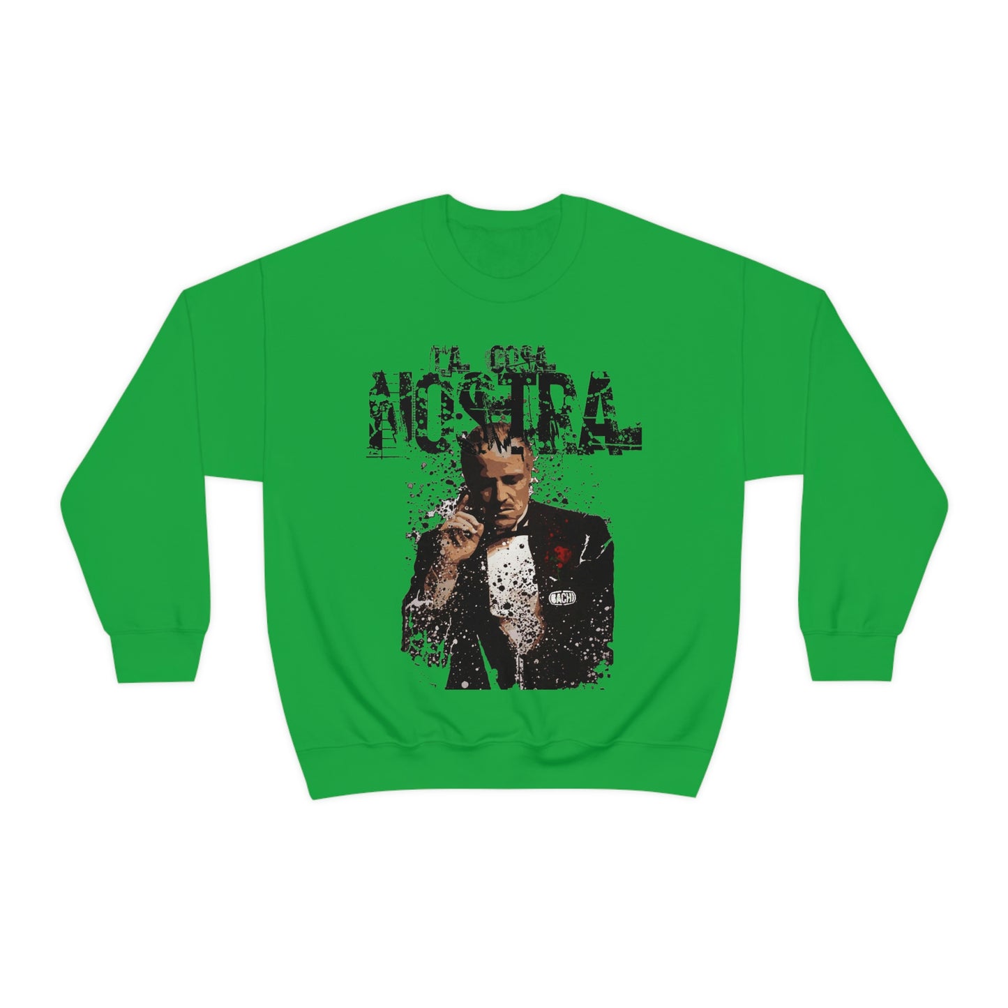 Heavyweight Vintage Sweatshirt - Mafia Cinema Graphic Streetwear (Bachi)