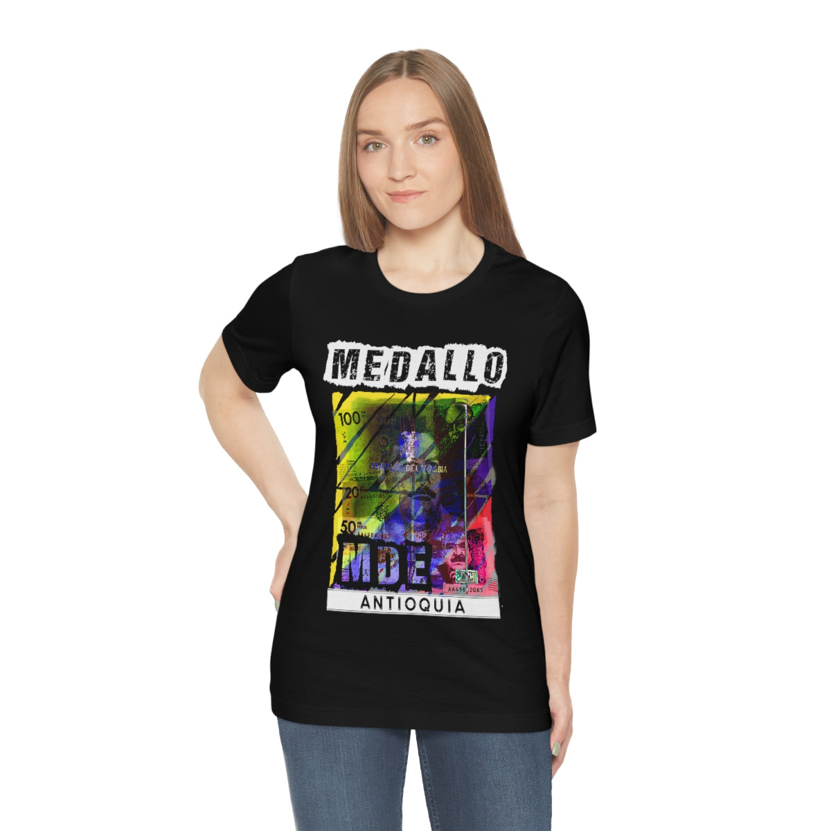 Unisex T-shirt Rep Your Country Medellin Colombia Medallo Printify