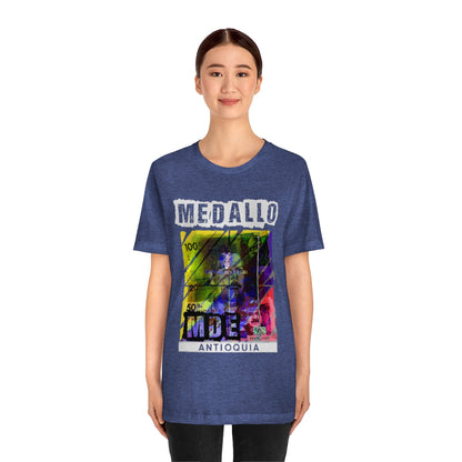 Unisex T-shirt Rep Your Country Medellin Colombia Medallo Printify