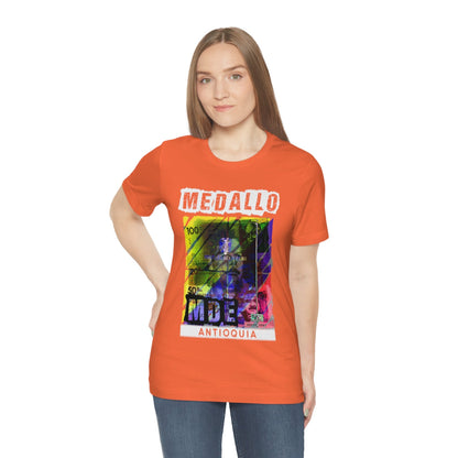 Unisex T-shirt Rep Your Country Medellin Colombia Medallo Printify