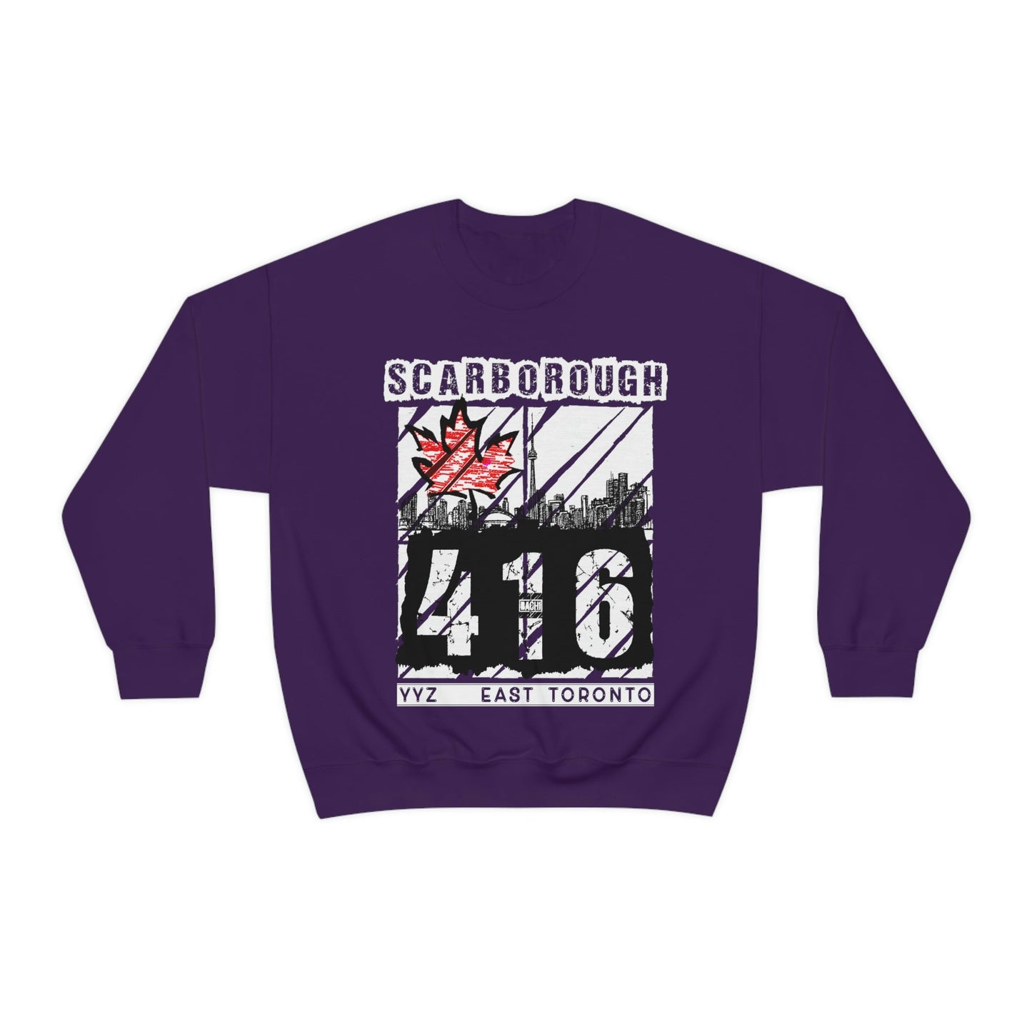 Unisex Sweatshirt Scarborough 416 Toronto Printify