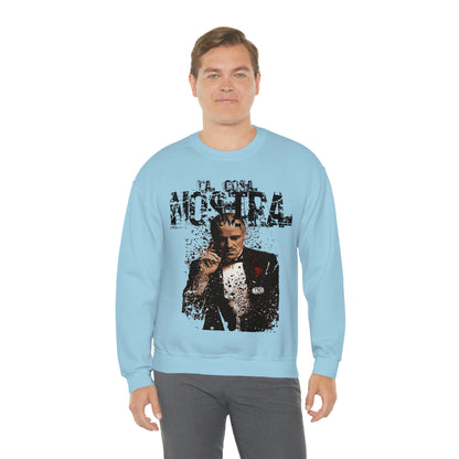 Heavyweight Vintage Sweatshirt - Mafia Cinema Graphic Streetwear (Bachi)