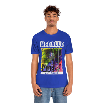 Unisex T-shirt Rep Your Country Medellin Colombia Medallo Printify