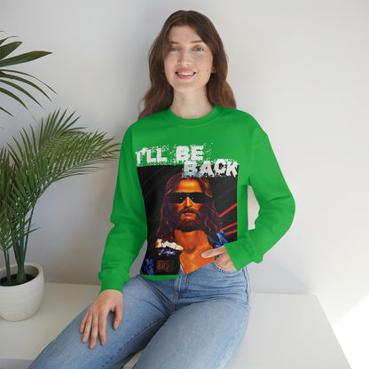 Oversized Graphic Sweatshirt - 80s Sci-Fi Cinema Parody Streetwear (Bachi)