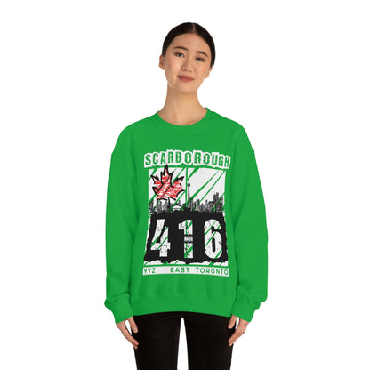 Unisex Sweatshirt Scarborough 416 Toronto Printify
