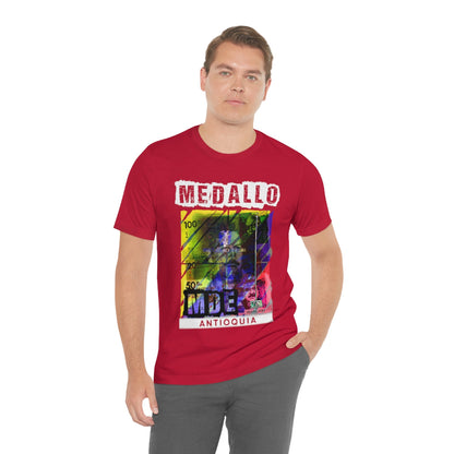 Unisex T-shirt Rep Your Country Medellin Colombia Medallo Printify