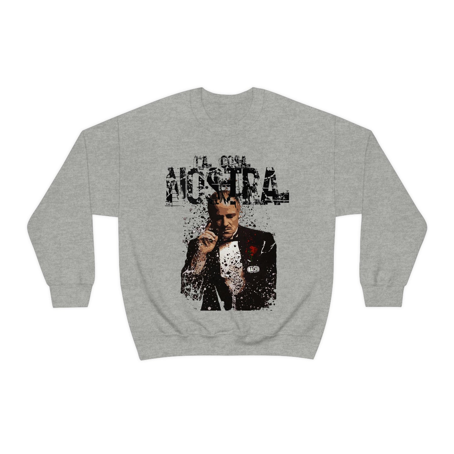 Heavyweight Vintage Sweatshirt - Mafia Cinema Graphic Streetwear (Bachi)