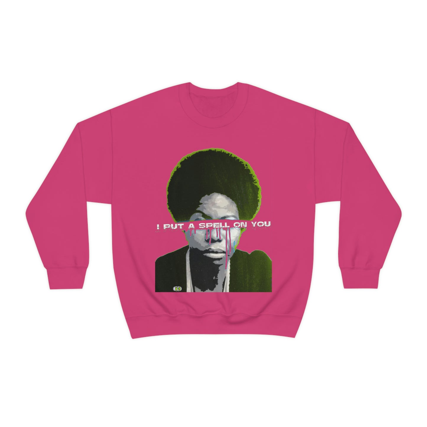 Vintage Soul Music Graphic Sweatshirt - Female Jazz Portrait Print (Bachi)