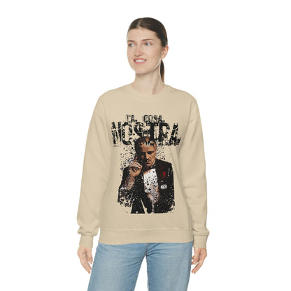 Heavyweight Vintage Sweatshirt - Mafia Cinema Graphic Streetwear (Bachi)