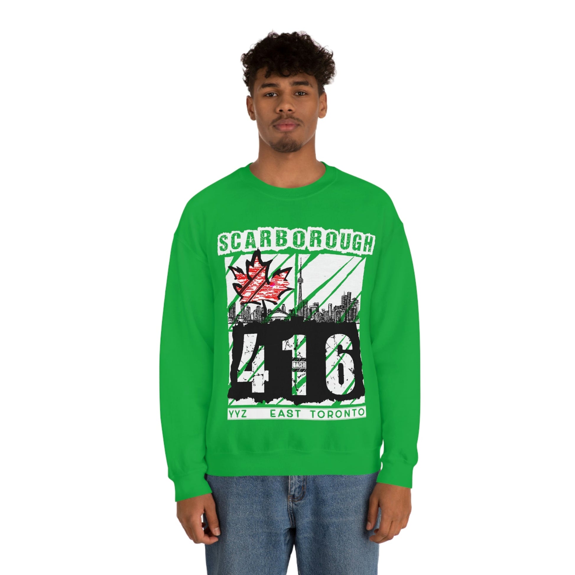 Unisex Sweatshirt Scarborough 416 Toronto Printify