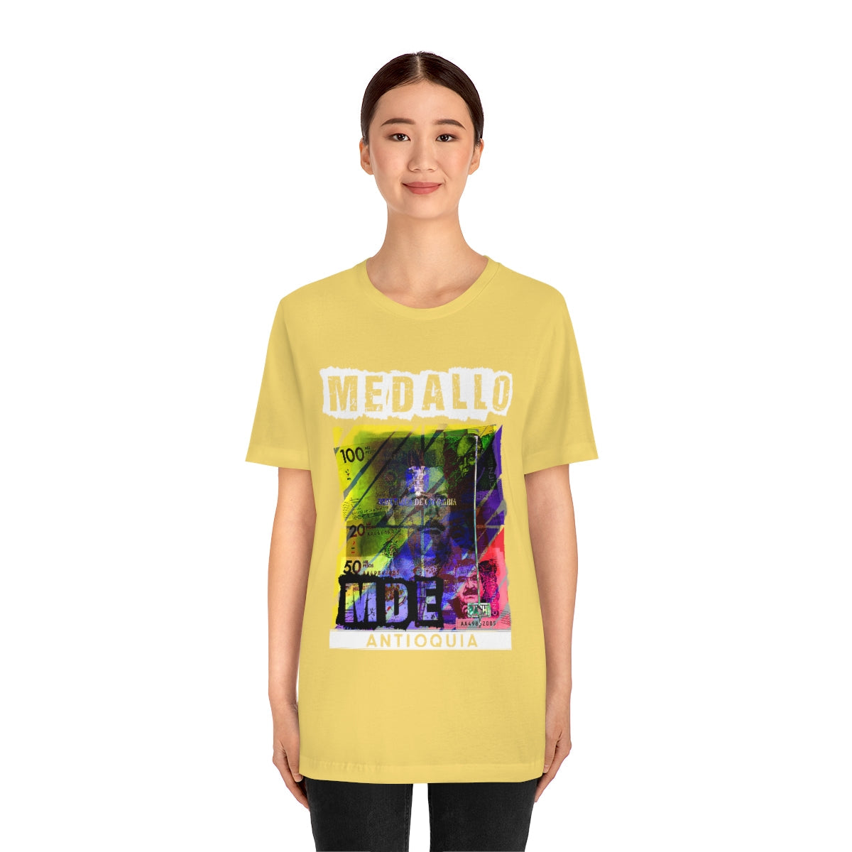 Unisex T-shirt Rep Your Country Medellin Colombia Medallo Printify