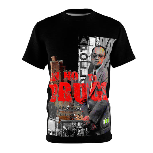 Vintage Graphic Tee - Harlem 70s Streetwear Portrait Print (Bachi)