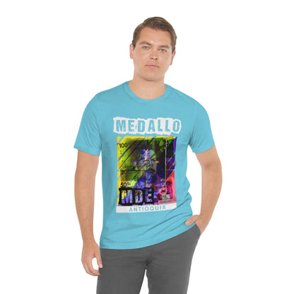 Unisex T-shirt Rep Your Country Medellin Colombia Medallo Printify