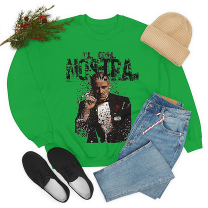Heavyweight Vintage Sweatshirt - Mafia Cinema Graphic Streetwear (Bachi)