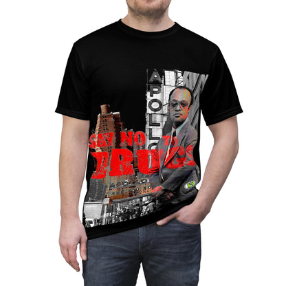 Vintage Graphic Tee - Harlem 70s Streetwear Portrait Print (Bachi)