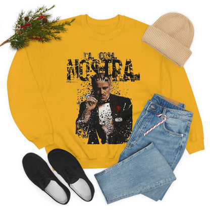 Heavyweight Vintage Sweatshirt - Mafia Cinema Graphic Streetwear (Bachi)