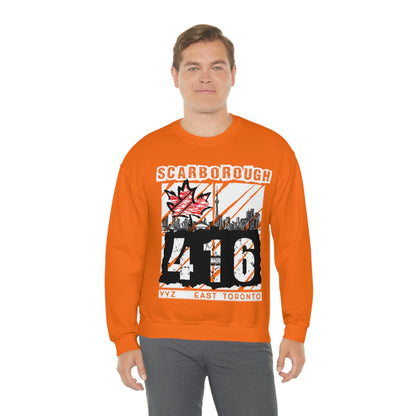 Unisex Sweatshirt Scarborough 416 Toronto Printify