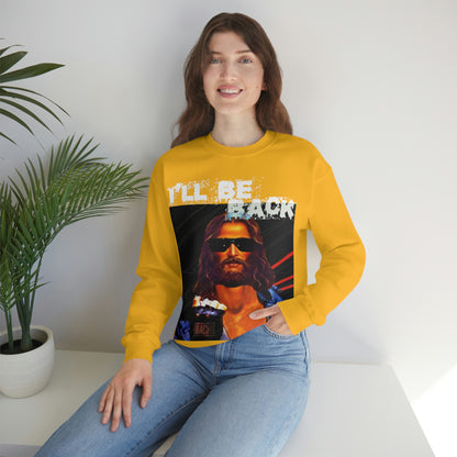 Oversized Graphic Sweatshirt - 80s Sci-Fi Cinema Parody Streetwear (Bachi)