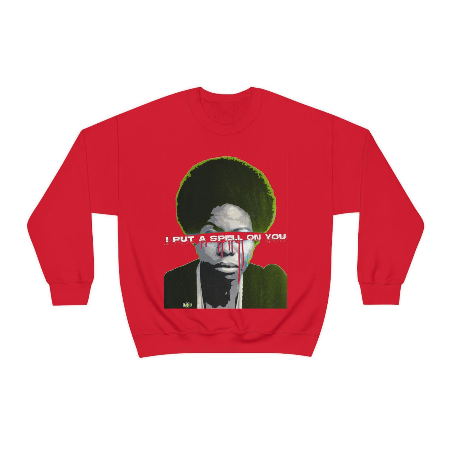 Vintage Soul Music Graphic Sweatshirt - Female Jazz Portrait Print (Bachi)