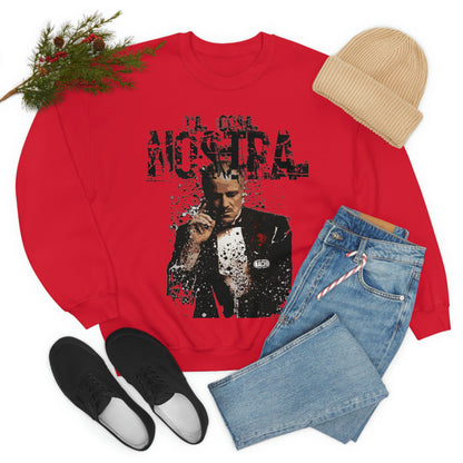 Heavyweight Vintage Sweatshirt - Mafia Cinema Graphic Streetwear (Bachi)
