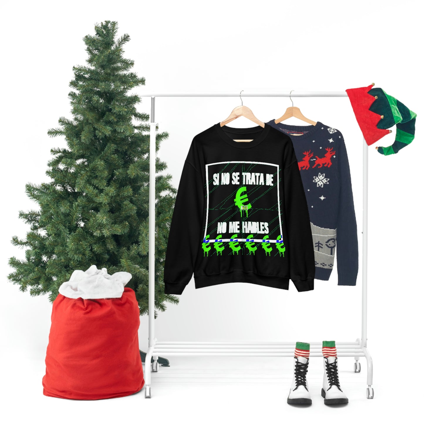 Unisex Sweatshirt Si No Se Treta De Euros