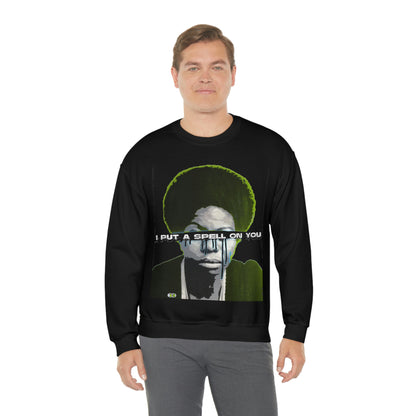 Vintage Soul Music Graphic Sweatshirt - Female Jazz Portrait Print (Bachi)