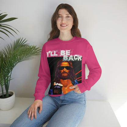 Oversized Graphic Sweatshirt - 80s Sci-Fi Cinema Parody Streetwear (Bachi)
