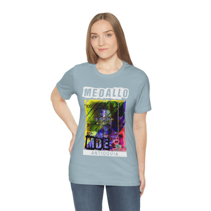 Unisex T-shirt Rep Your Country Medellin Colombia Medallo Printify