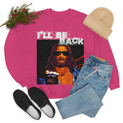 Oversized Graphic Sweatshirt - 80s Sci-Fi Cinema Parody Streetwear (Bachi)