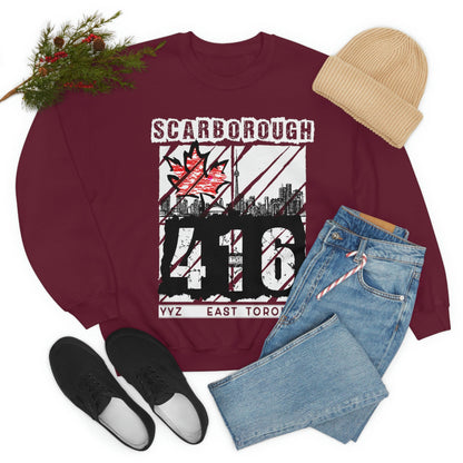 Unisex Sweatshirt Scarborough 416 Toronto Printify