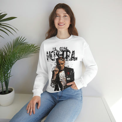 Heavyweight Vintage Sweatshirt - Mafia Cinema Graphic Streetwear (Bachi)