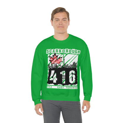 Unisex Sweatshirt Scarborough 416 Toronto Printify