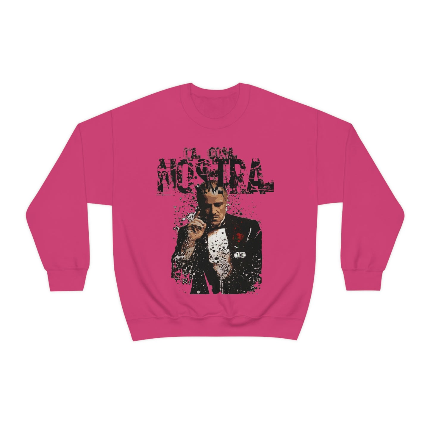 Heavyweight Vintage Sweatshirt - Mafia Cinema Graphic Streetwear (Bachi)