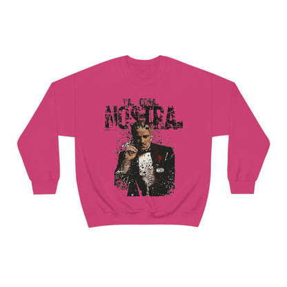 Heavyweight Vintage Sweatshirt - Mafia Cinema Graphic Streetwear (Bachi)