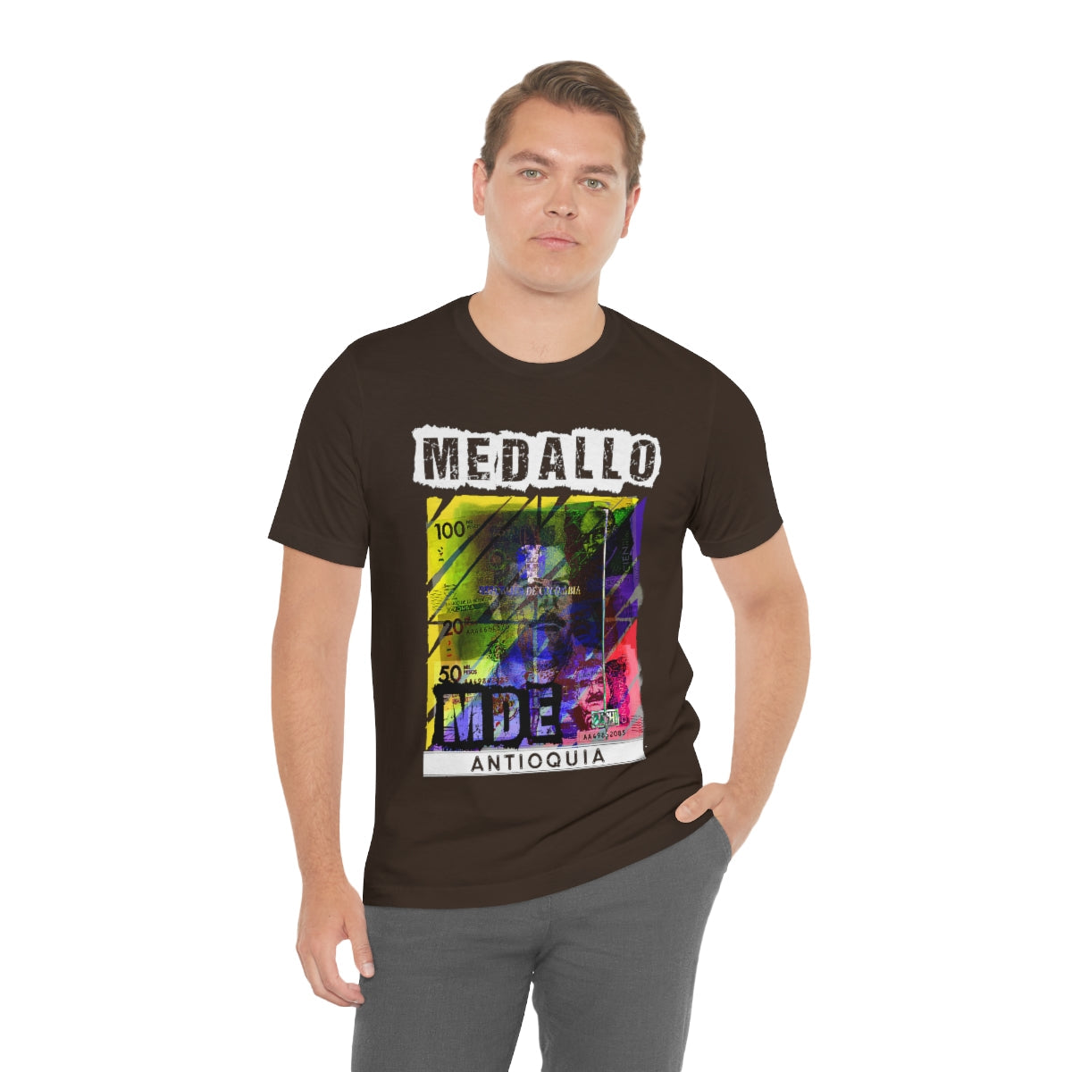Unisex T-shirt Rep Your Country Medellin Colombia Medallo Printify