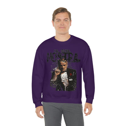 Heavyweight Vintage Sweatshirt - Mafia Cinema Graphic Streetwear (Bachi)