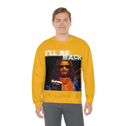 Oversized Graphic Sweatshirt - 80s Sci-Fi Cinema Parody Streetwear (Bachi)